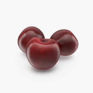 3D cherry fruit