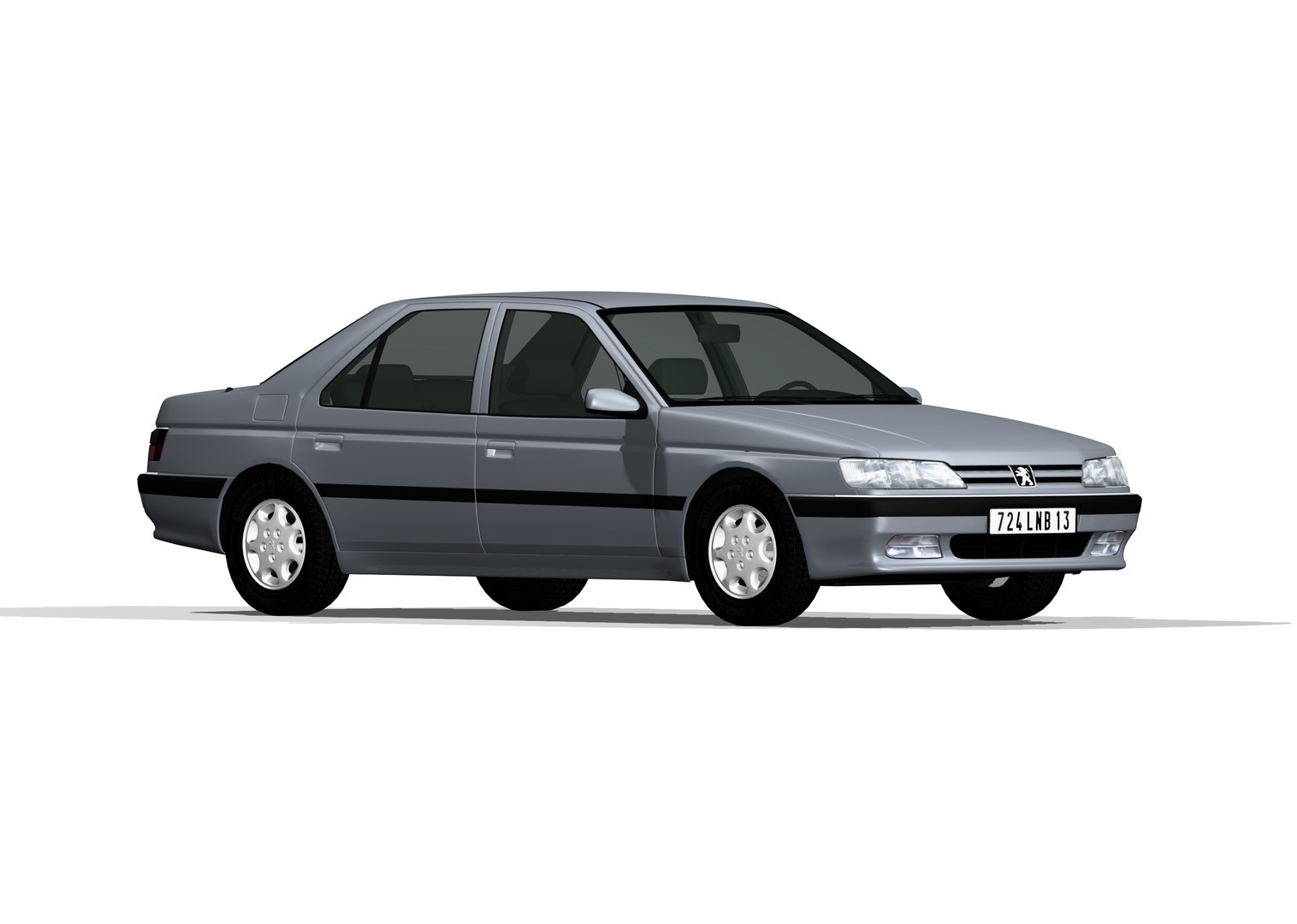 Peugeot 605 1994 Sri 3D Model - TurboSquid 1834088