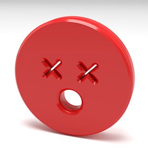 Emoji Dizzy v2 3D model
