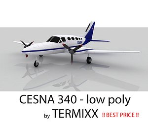 3ds cessna 340
