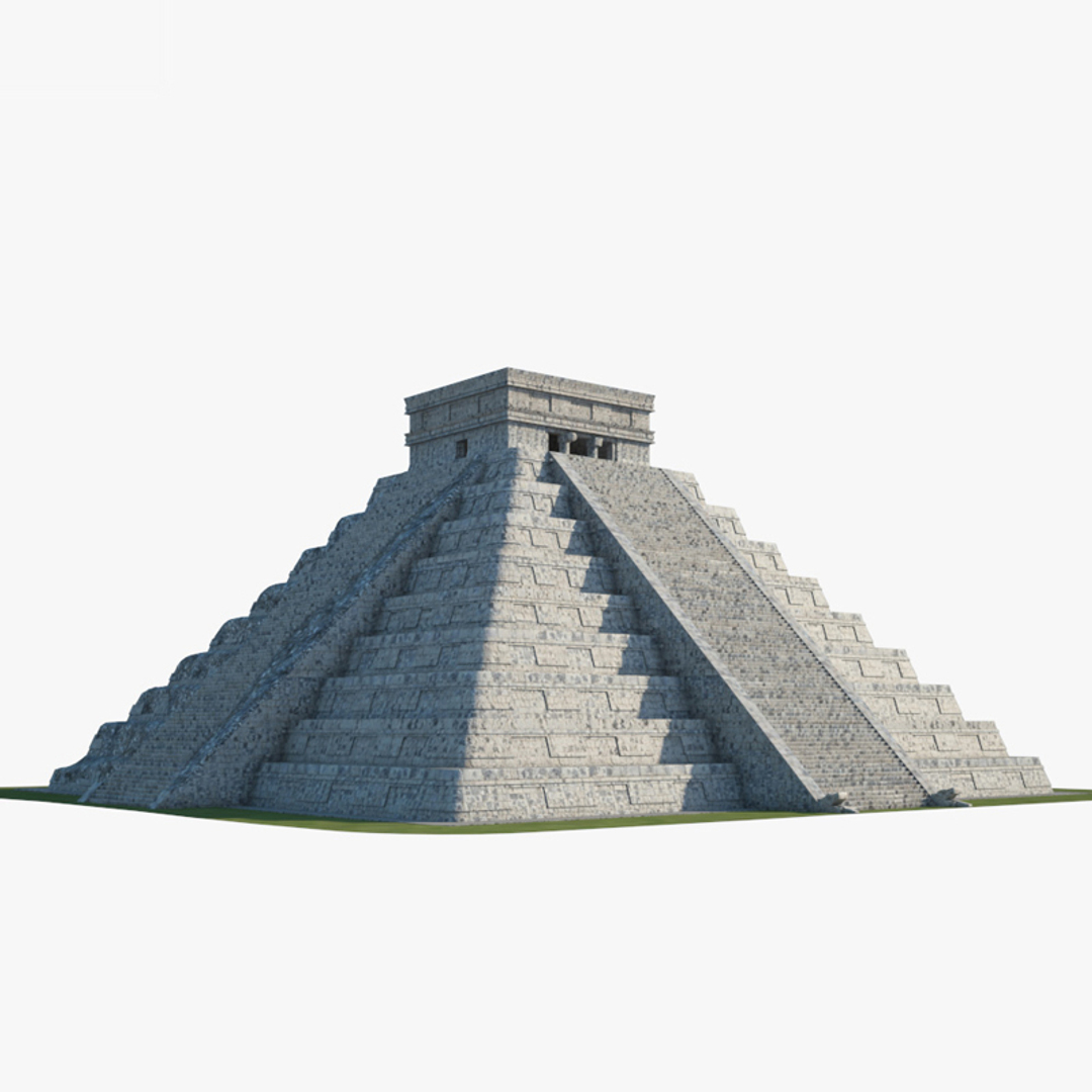 Т д пирамида. Пирамида Кукулькана. Пирамида Кукулькана схема. Пирамиды Майя 3d model. Пирамида Хеопса 3d модель.