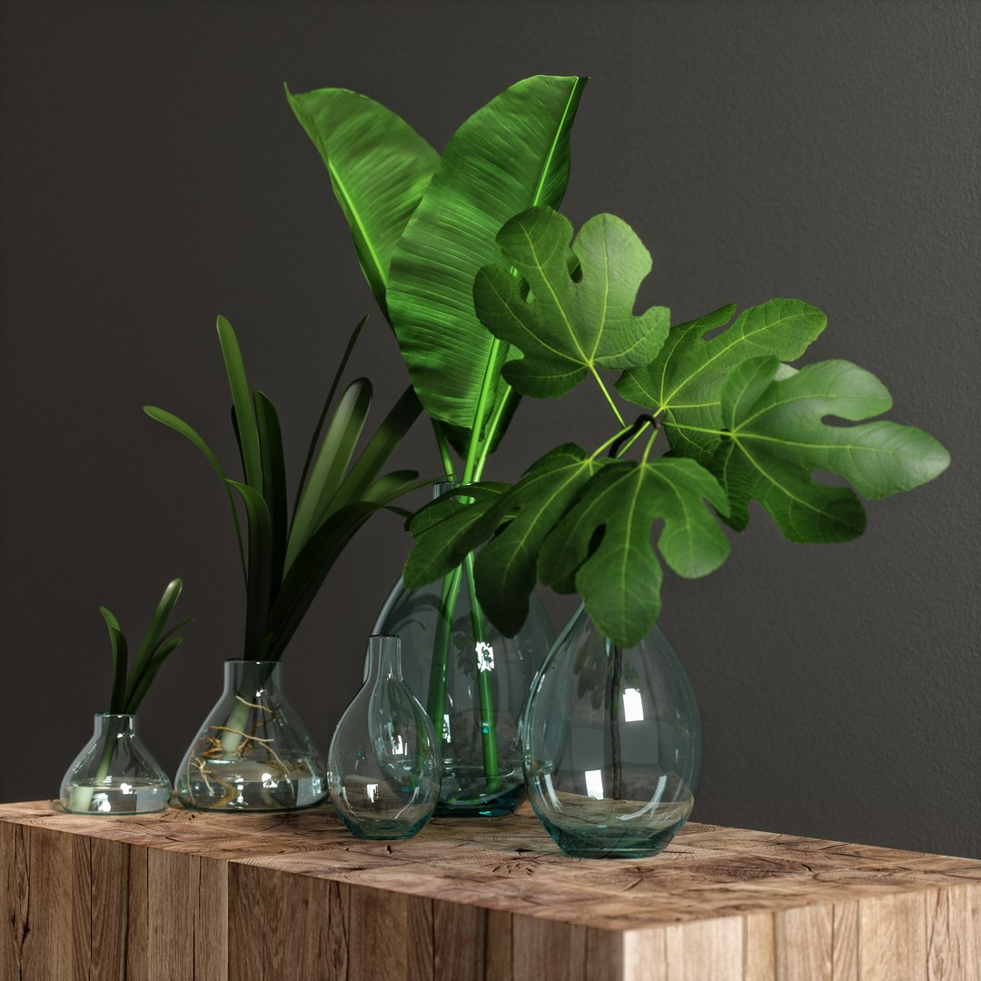 Decorative set 02 3D model - TurboSquid 1243909