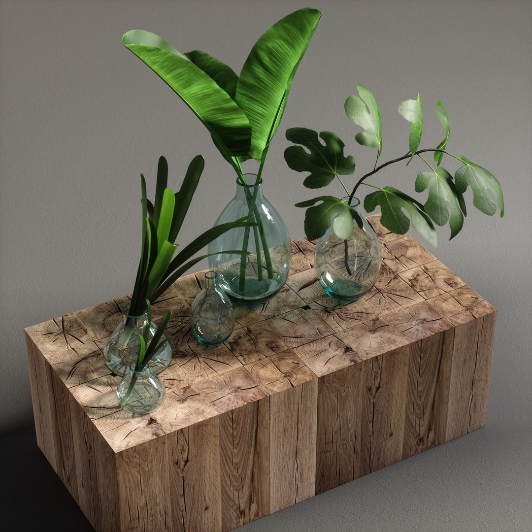 Decorative set 02 3D model - TurboSquid 1243909