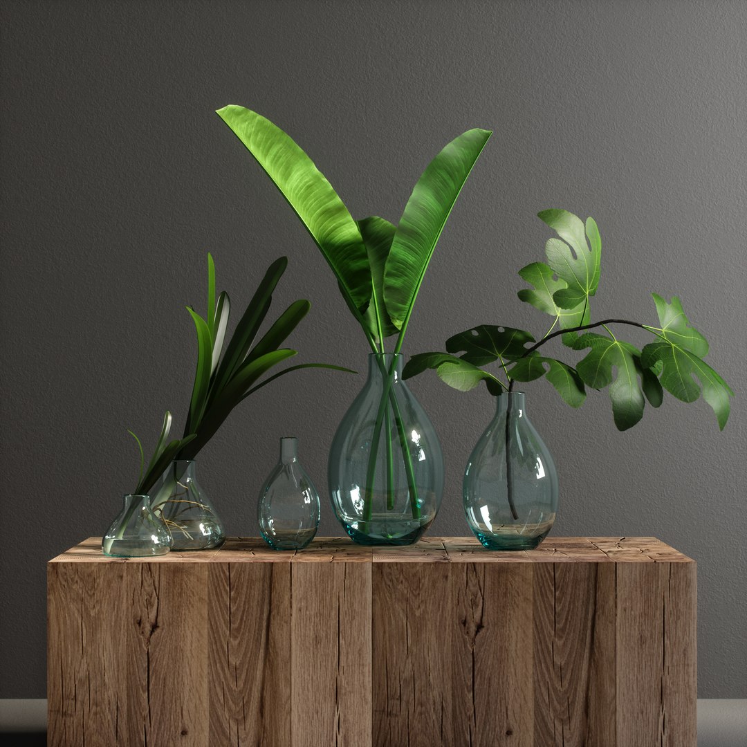 Decorative set 02 3D model - TurboSquid 1243909