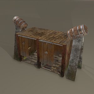Medieval Outdoor Shower
