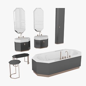 Bathroom Set Dandy Mitage Milldue 01