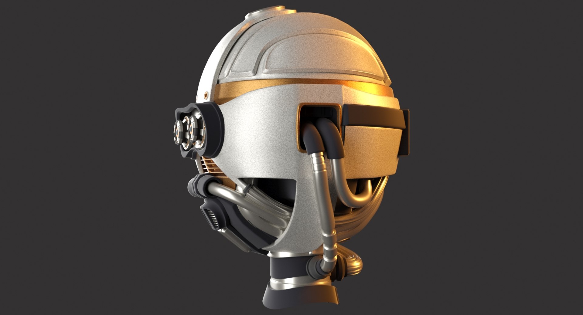 3d Model R13-m2 Head