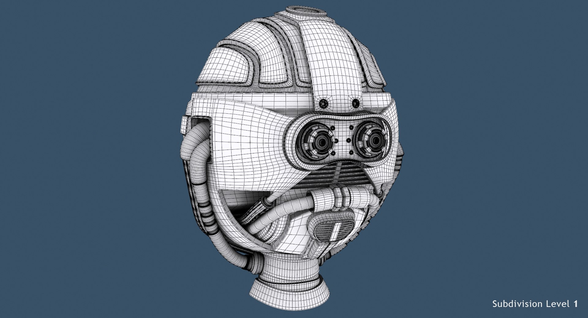 3d Model R13-m2 Head