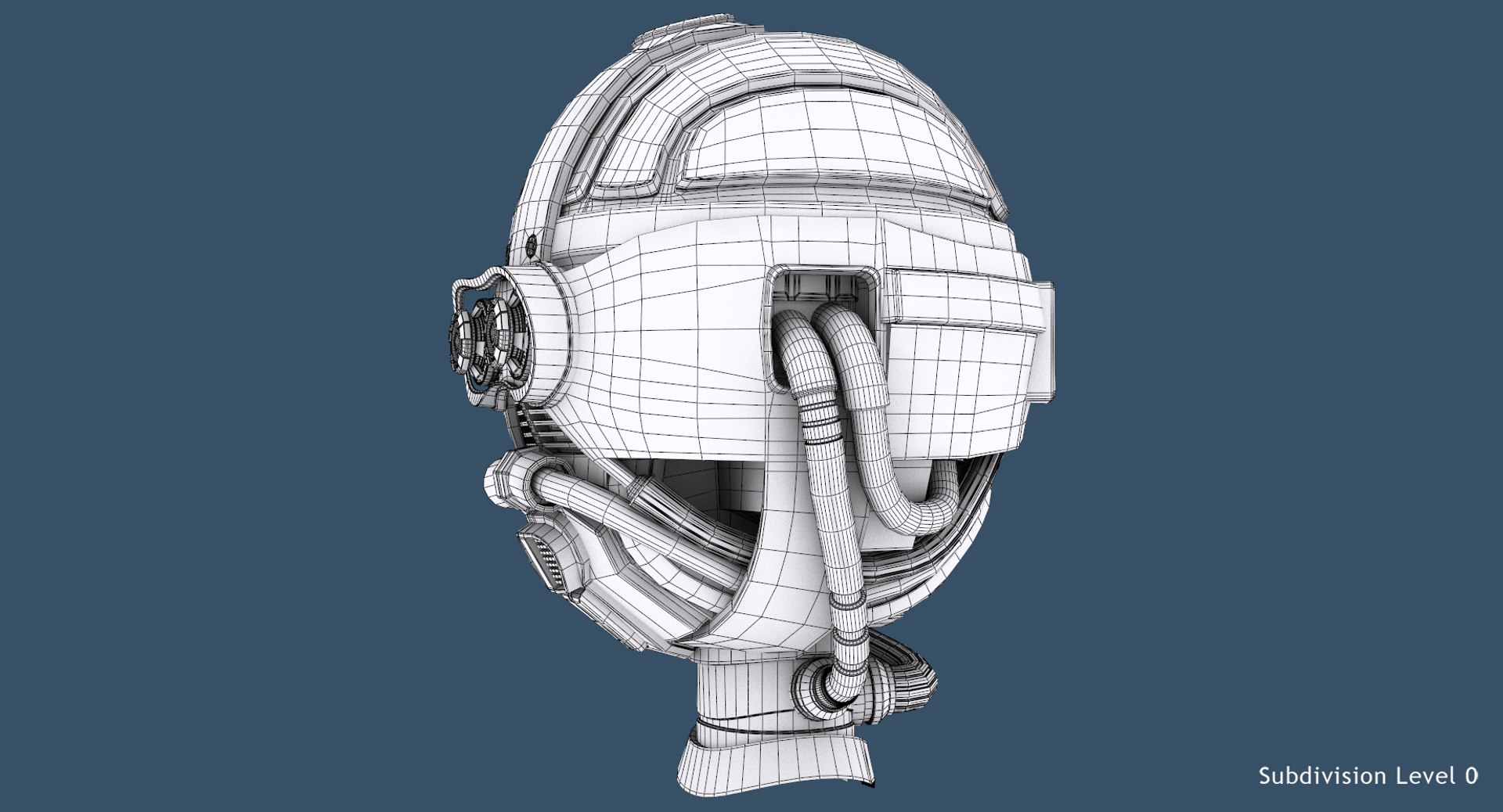 3d Model R13-m2 Head