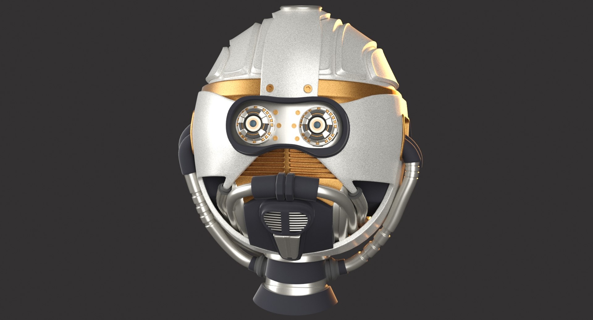 3d Model R13-m2 Head