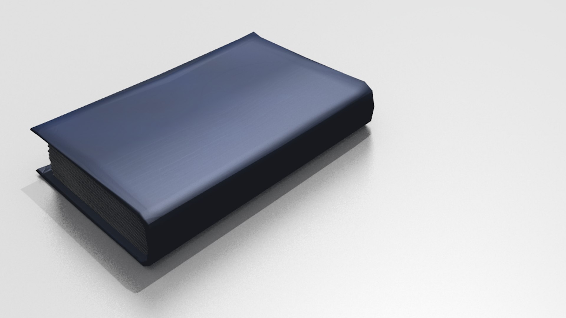 Free Low-poly Novel Book 3d Model