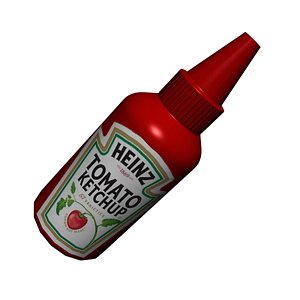 ketchup bottle model