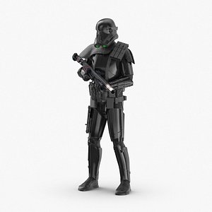 Rigged Imperial Death Trooper - Standing