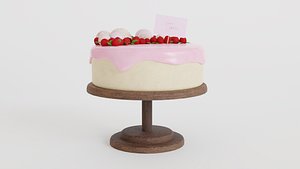 3D Cake model