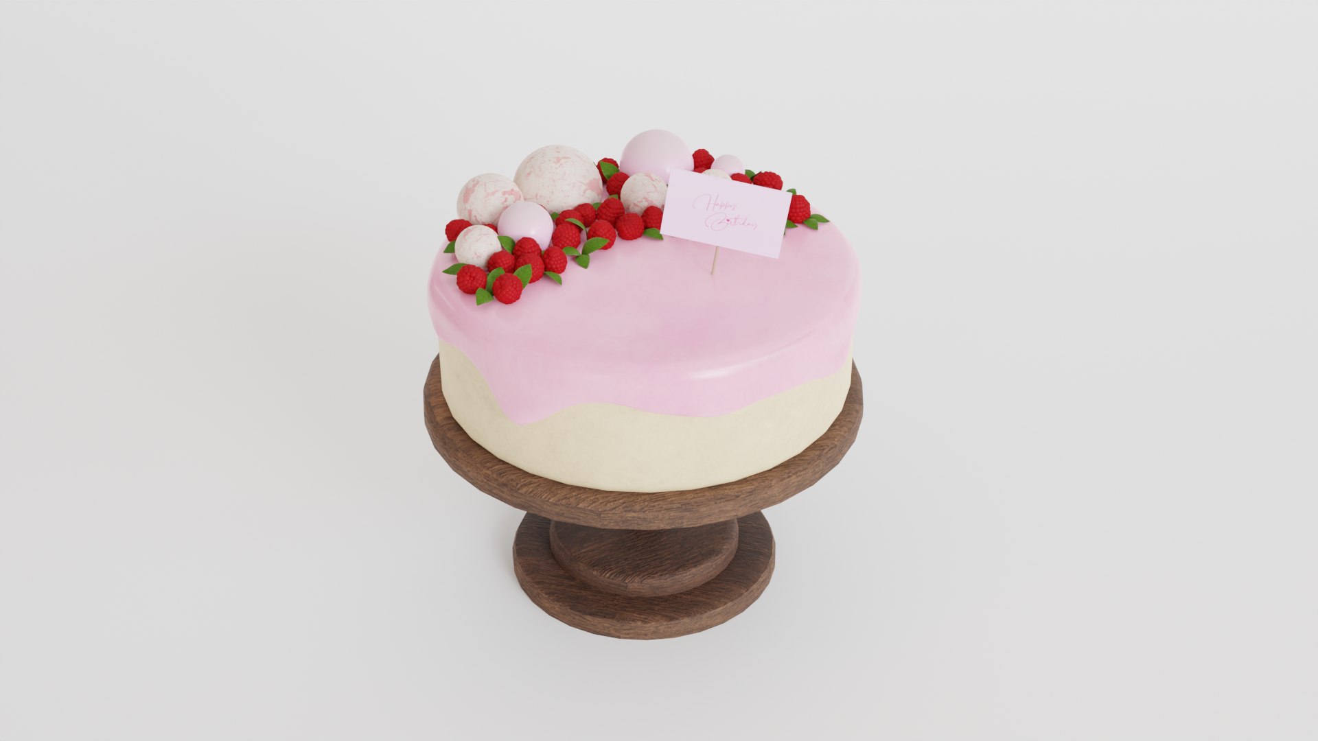 3D Cake Model - TurboSquid 2109671