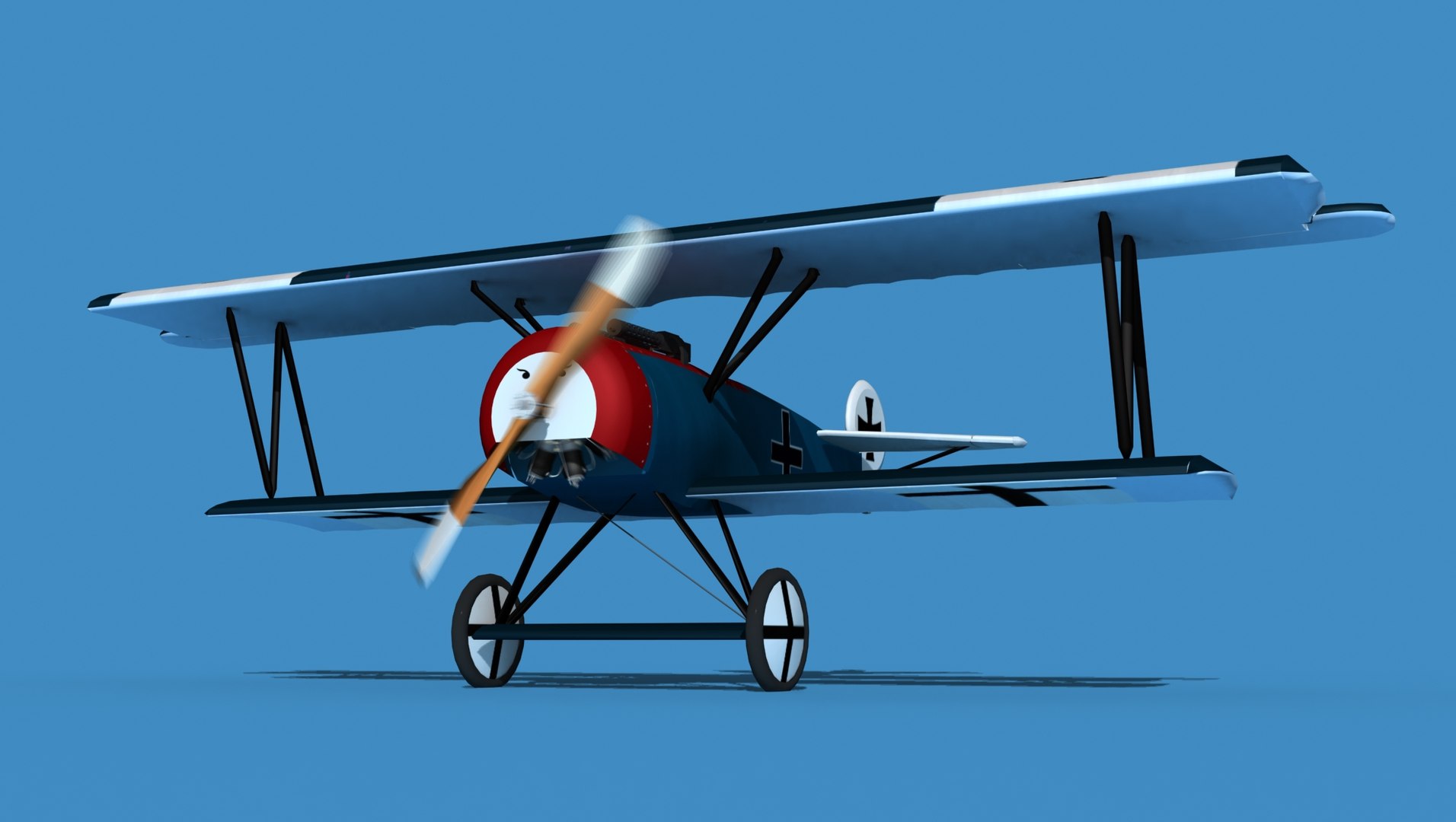 3D Fokker D-VI V09 - TurboSquid 1919427