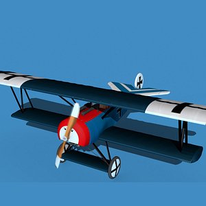 3D Fokker D-VI V09