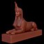 sphinx statue russia 3d model