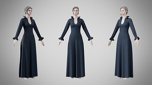 3D Dress 29 Digital Pulse Brocade v2
