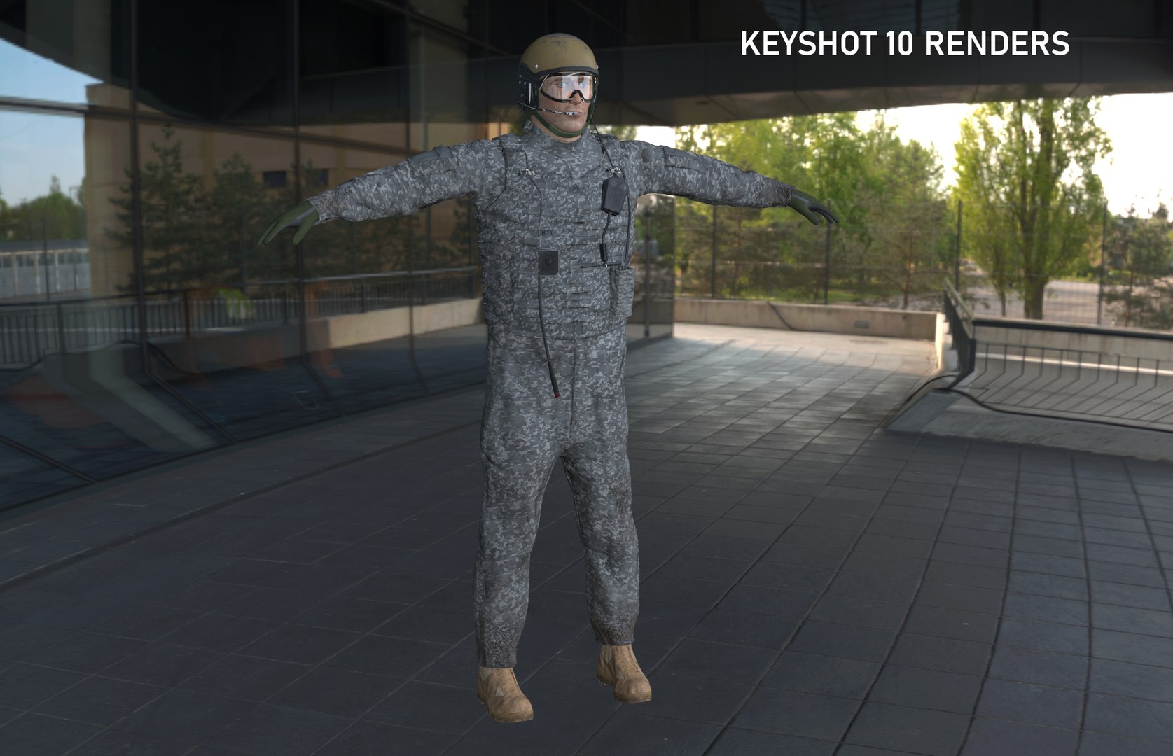 Rigged US Army Tank Crewman Model - TurboSquid 1796657