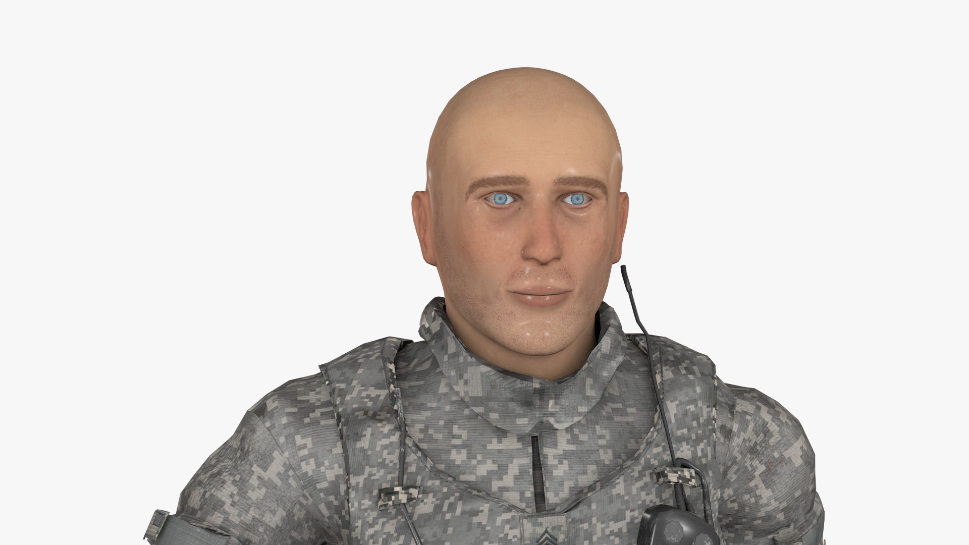Rigged US Army Tank Crewman Model - TurboSquid 1796657