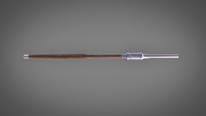 3D Medieval HandCannon 3D Model Lowpoly Low-poly 3D model