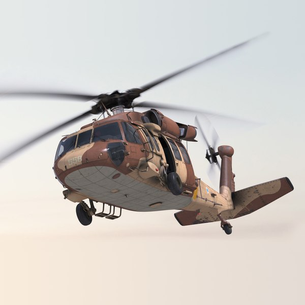 3d model sikorsky uh-60 black hawk