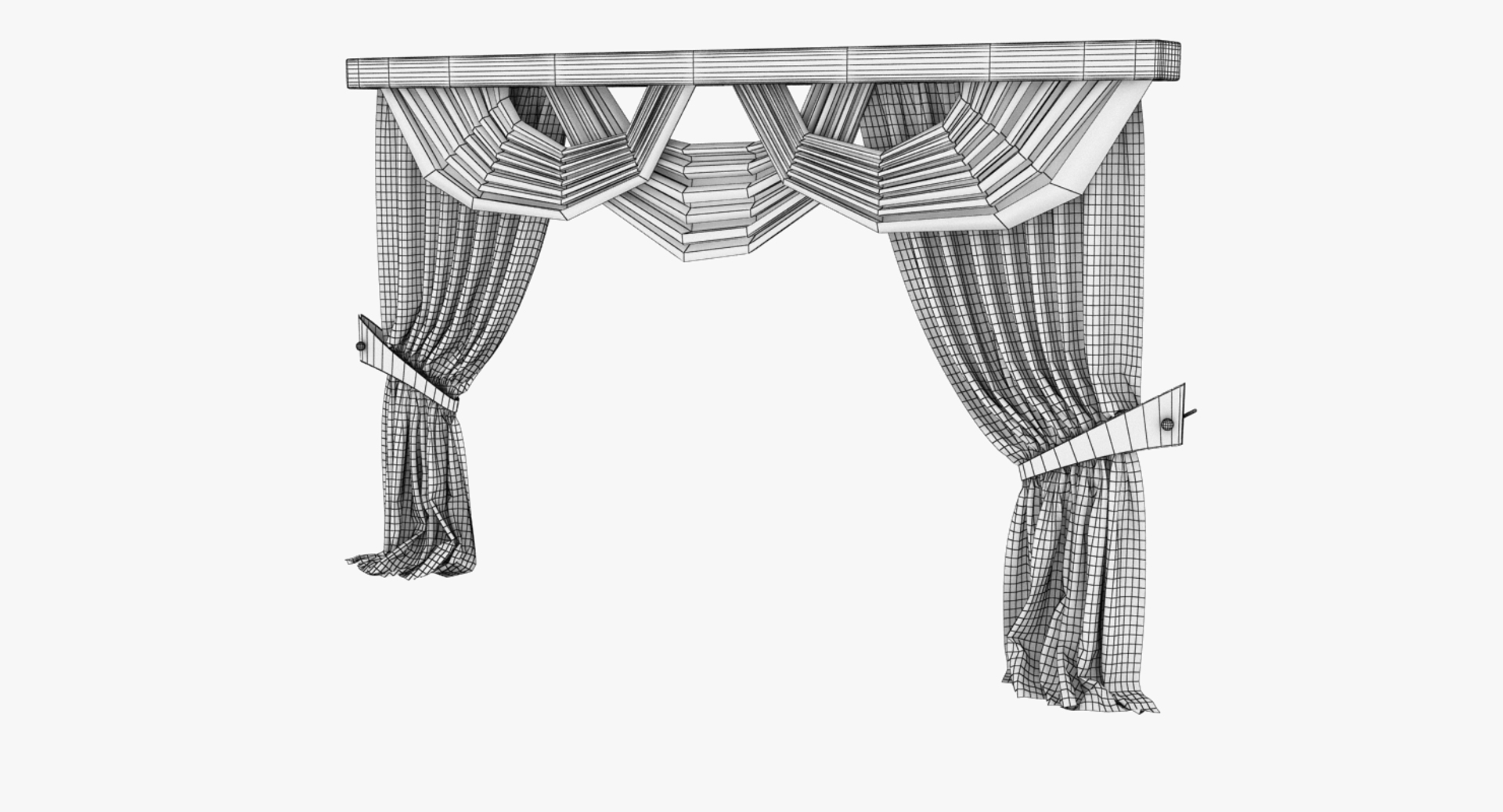 3d Model Curtain