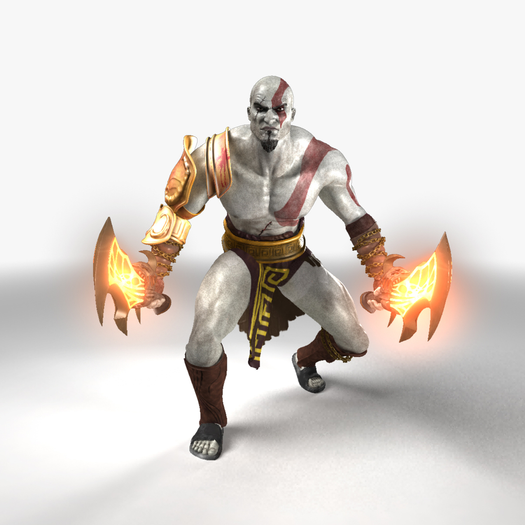 God of War 2018 Kratos - All Armor Sets - 3D model by