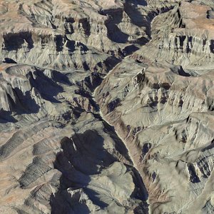 3D realistic grand canyon 01