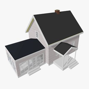 3D Barn House
