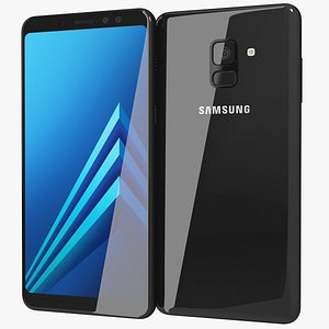 realistic samsung galaxy a8 3D