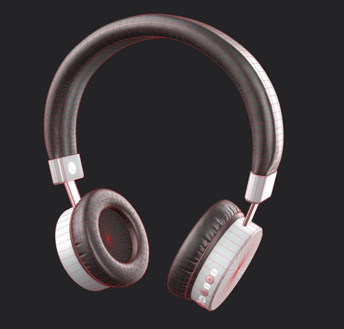 3D Headphones Matteo Tantini Pbr - TurboSquid 1366786