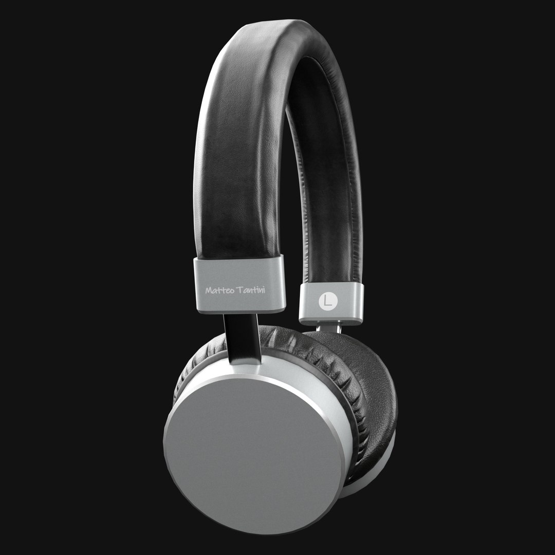 3D Headphones Matteo Tantini Pbr - TurboSquid 1366786