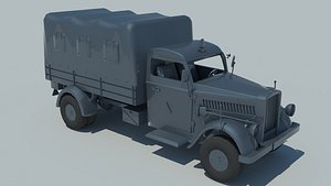 3ds max opel blitz