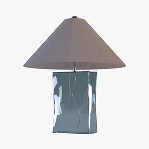3D model Designer Glass Lamp