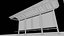well made bus stop shelters with 4k textures