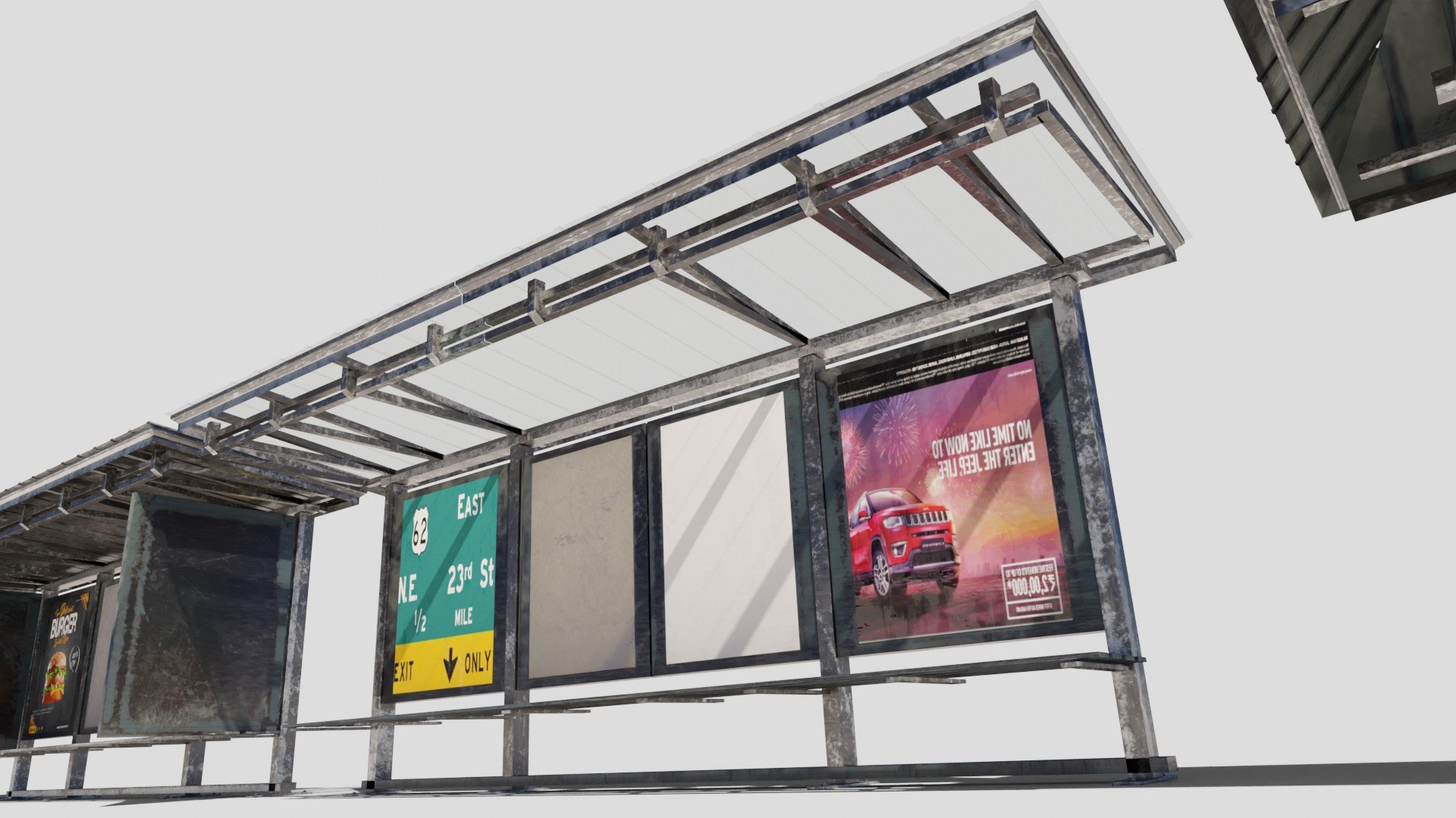 well made bus stop shelters with 4k textures 3D model https://p.turbosquid.com/ts-thumb/ij/VNcreu/Po/busshelter0009/jpg/1655706509/1920x1080/fit_q87/b3c48298a1a8eda0433c9b0d58a6b04901f26b3d/busshelter0009.jpg