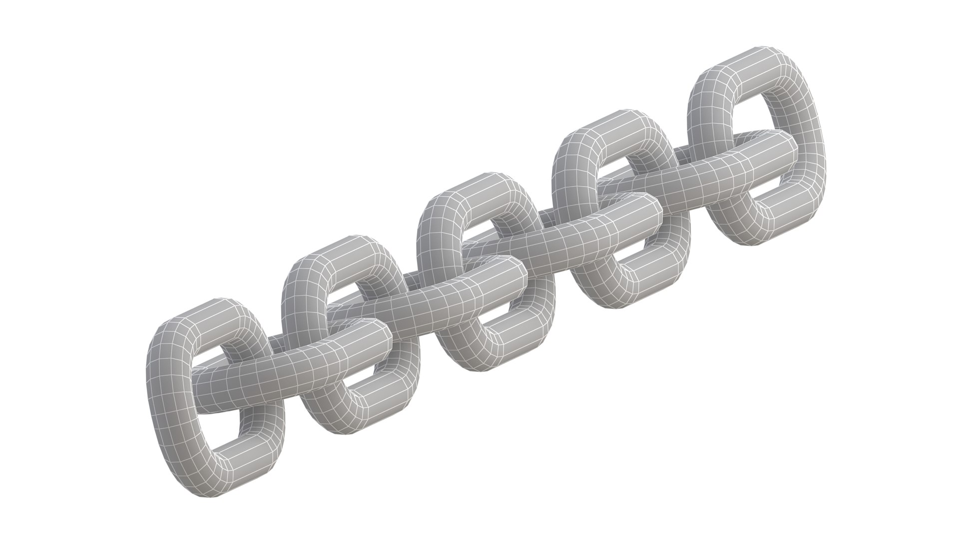 Chain Silver Model - TurboSquid 2171440