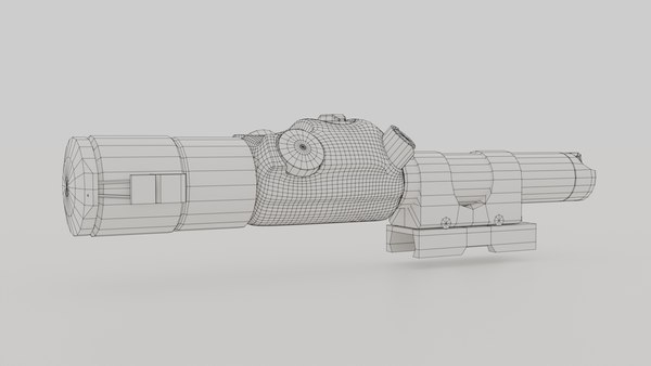 IZLID 超高功率红外激光 LOD 游戏就绪3D模型 - TurboSquid 2094107
