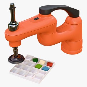 3D SCARA Robot with Vacuum Gripper M1