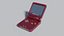 Nintendo Game Boy Advance SP roja