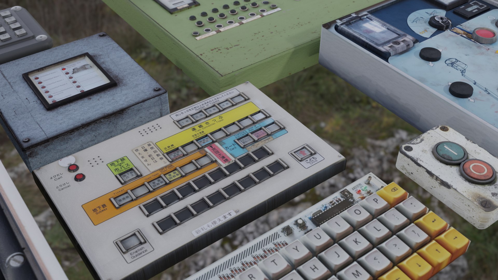 3D Control Panels Collection model - TurboSquid 2024644