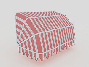 design basket awning 3D model