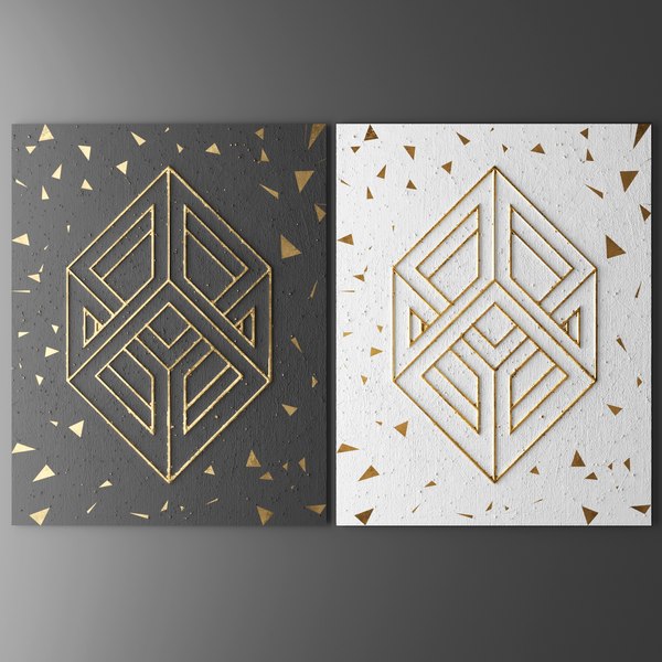 3d model decor wall panel