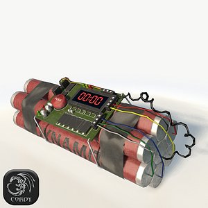 Timer Dynamite Bomb PBR