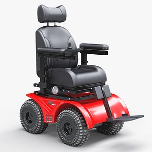 4X4 Off-Road Electric Power Wheelchair