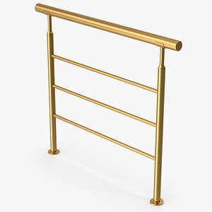 Gold Stair Railing
