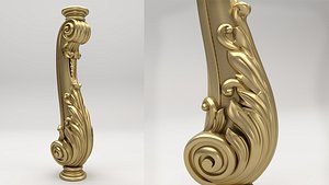 Carved Baluster model
