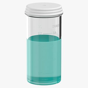 3D Pill Pod Vial 2 5dram 9ml Full